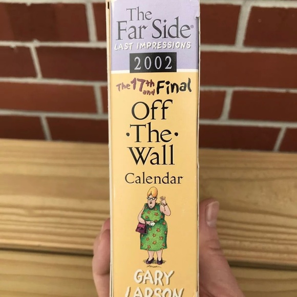 Gary Larson The Far Side 2002 Daily Desk Calendar 17th and Final Off the Wall - Picture 9 of 12